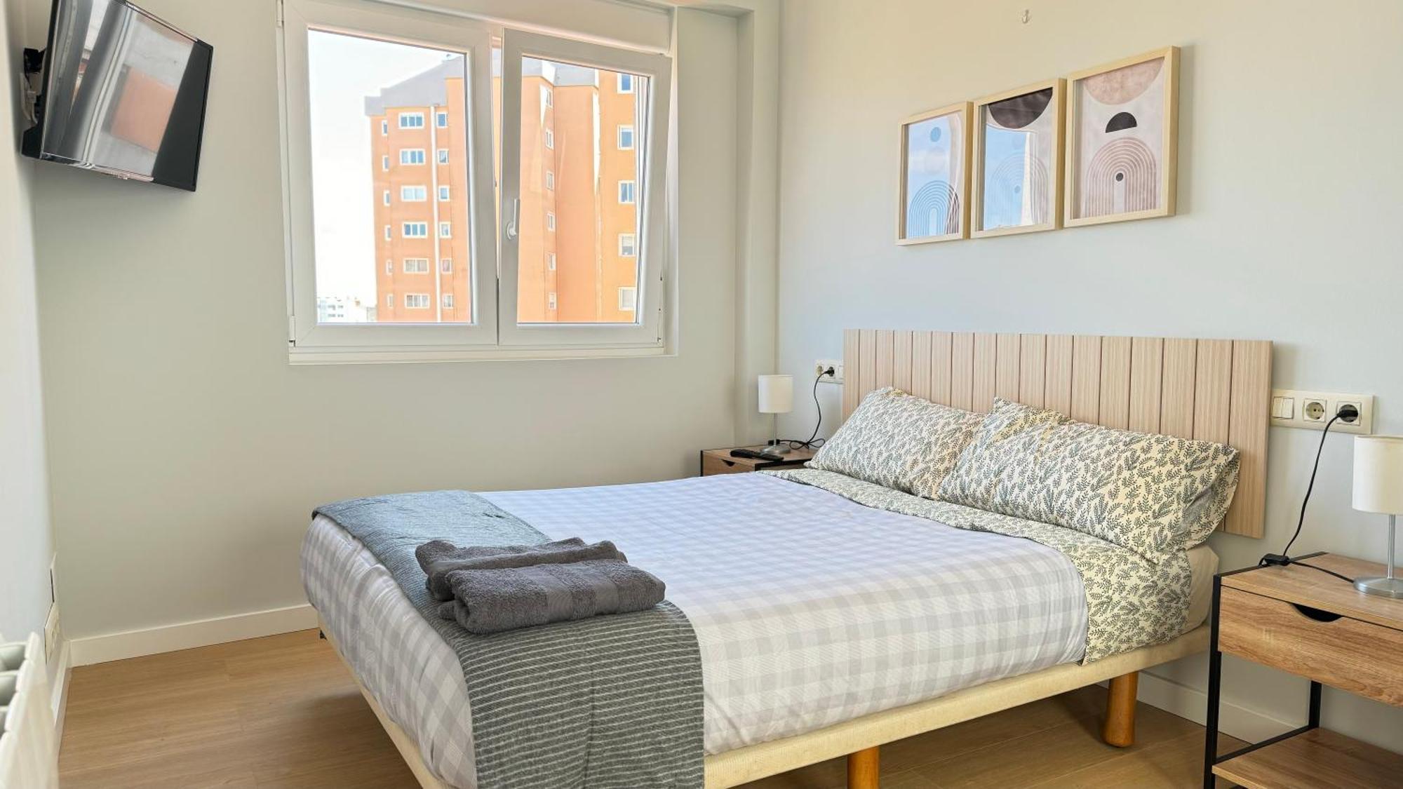 Acogedor Apartamento En Ronda Outeiro 210 拉科鲁尼亚 外观 照片
