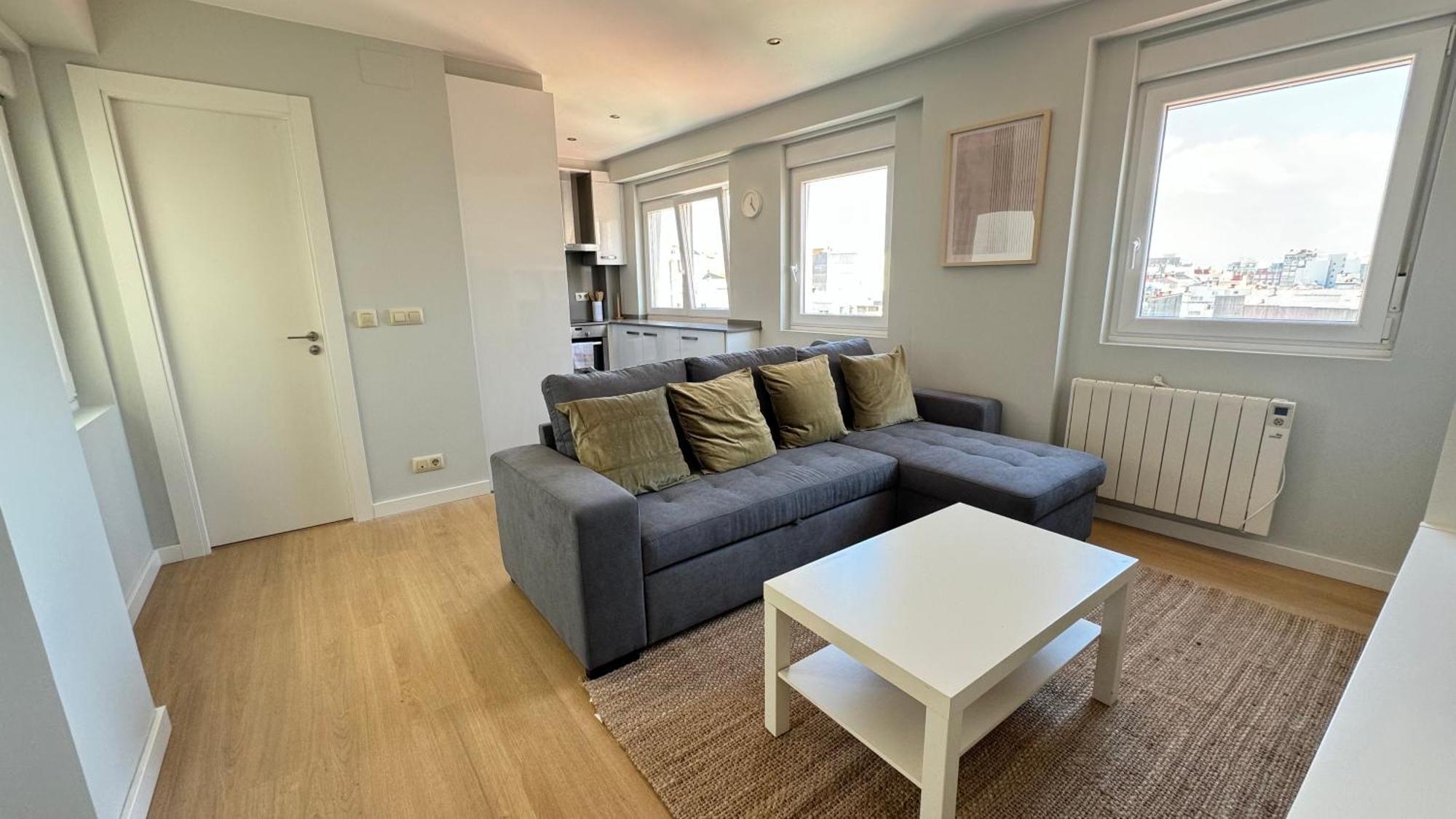 Acogedor Apartamento En Ronda Outeiro 210 拉科鲁尼亚 外观 照片