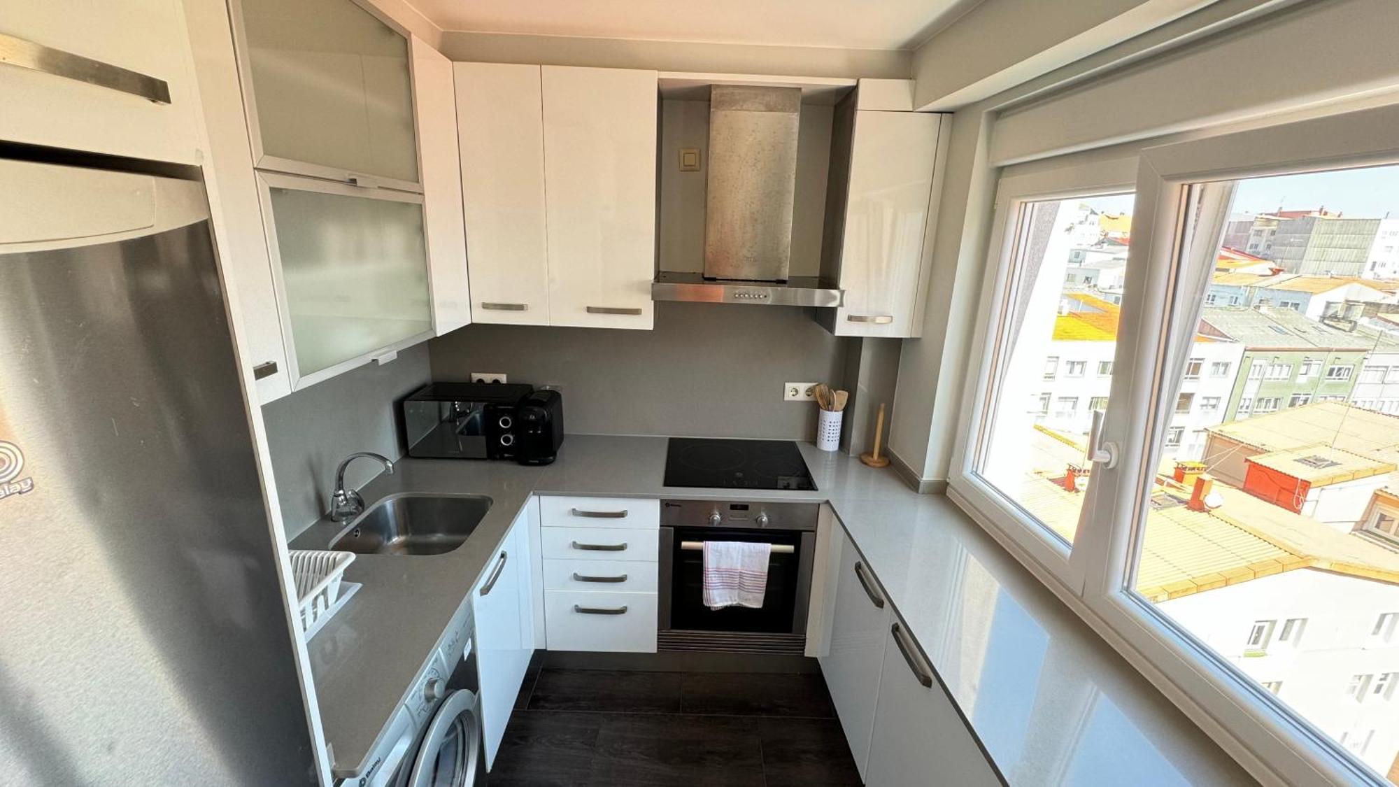 Acogedor Apartamento En Ronda Outeiro 210 拉科鲁尼亚 外观 照片