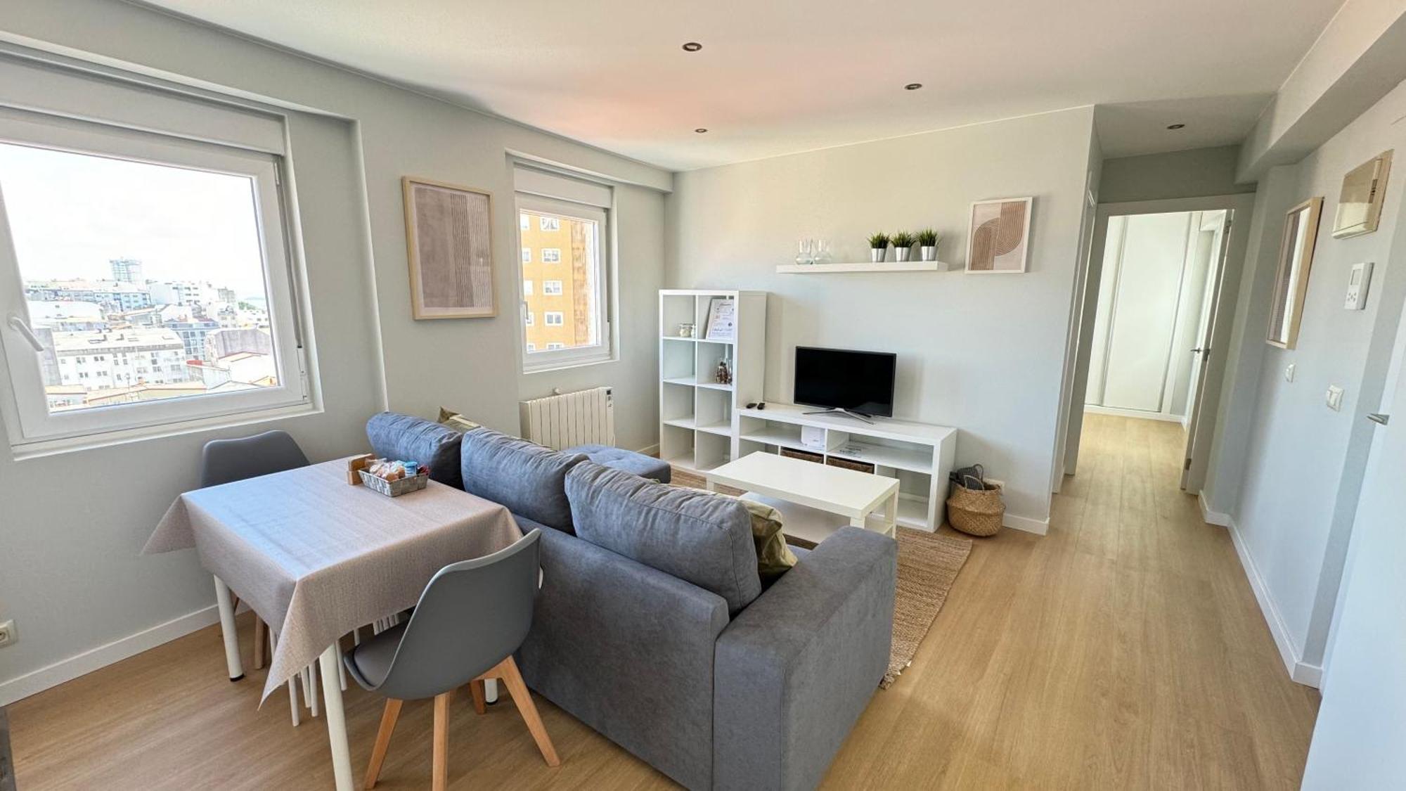 Acogedor Apartamento En Ronda Outeiro 210 拉科鲁尼亚 外观 照片