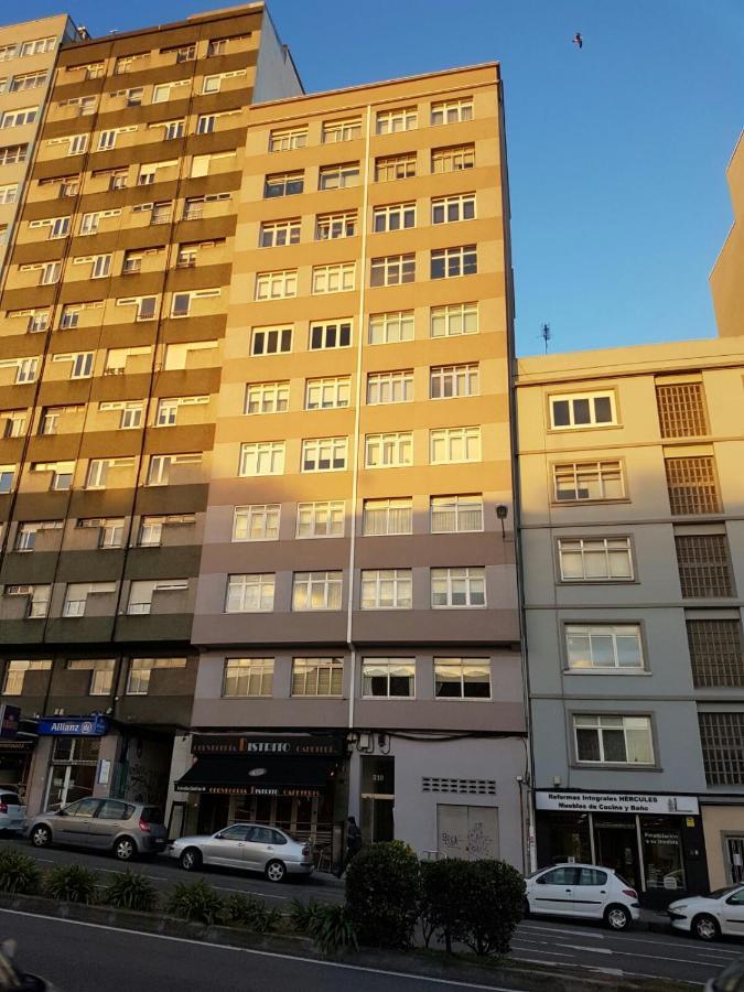 Acogedor Apartamento En Ronda Outeiro 210 拉科鲁尼亚 外观 照片
